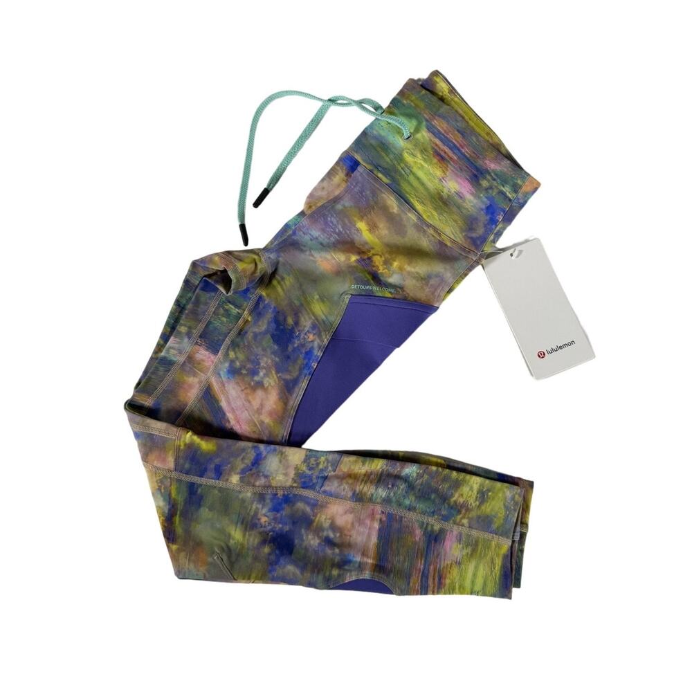 Lululemon Cargo SHR Hiking Tight 25" – Altered Nature Multi – Women’s 4 – NWT